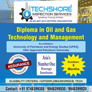 Techshore - Diploma in Oil and Gas Technology and Management